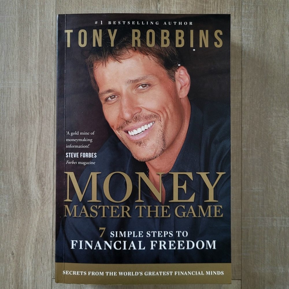 Tony Robbins, Money Master the Game, Paperback book